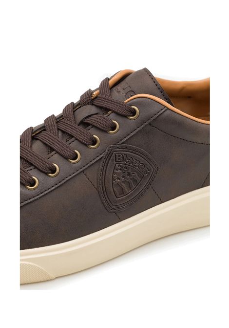 Blauer BUCK01 Shoes Dark Brown Men BLAUER | Sneakers | BUCK01- DARK BROWN